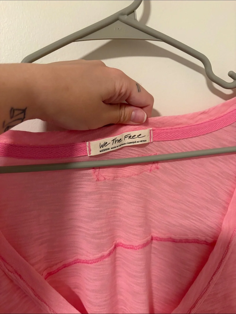 We the Free Long Sleeve Lightweight Loungewear Top Size M - Picture 2 of 4